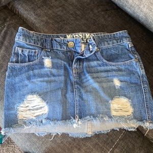 Mossimo denim mini skirt